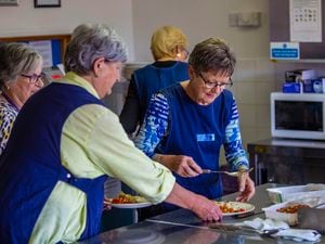 Picture by Sophie Rabey.  28-04-21.  Guernsey Voluntary Service, The Jubilee Day Centre at Grandes Maisons Road, St. Sampson.  Feature for Ads.  Clients, Staff, Volunteers and Activities that take place on the Centre, including lunchtime.. (29495349)