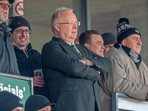 Guernsey Raiders v Tunbridge Wells. Guernsey Rugby Club chairman Charles McHugh watching the game...Picture by Martin Gray, www.guernseysportphotography.com. (29440467)