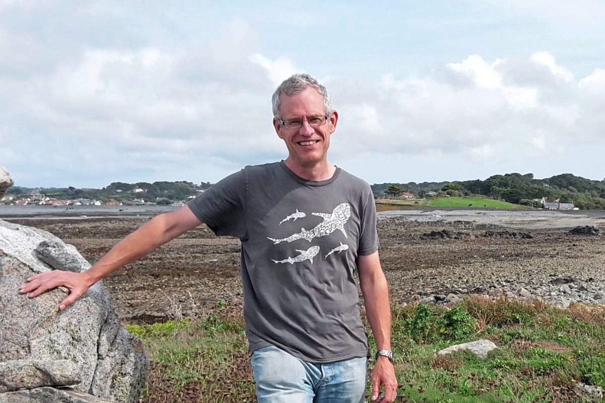States archaeologist Dr Phil de Jersey will lead a dig next week in a bid to uncover some of the secrets of the islet of Chapelle Dom Hue off the Catioroc headland.                                    (Picture by Juliet Pouteaux, 19146064)