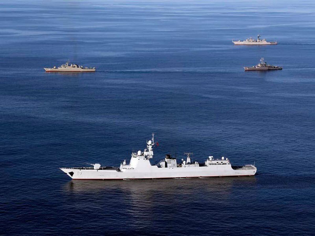 China, Russia and Iran hold joint naval drills in Gulf of Oman