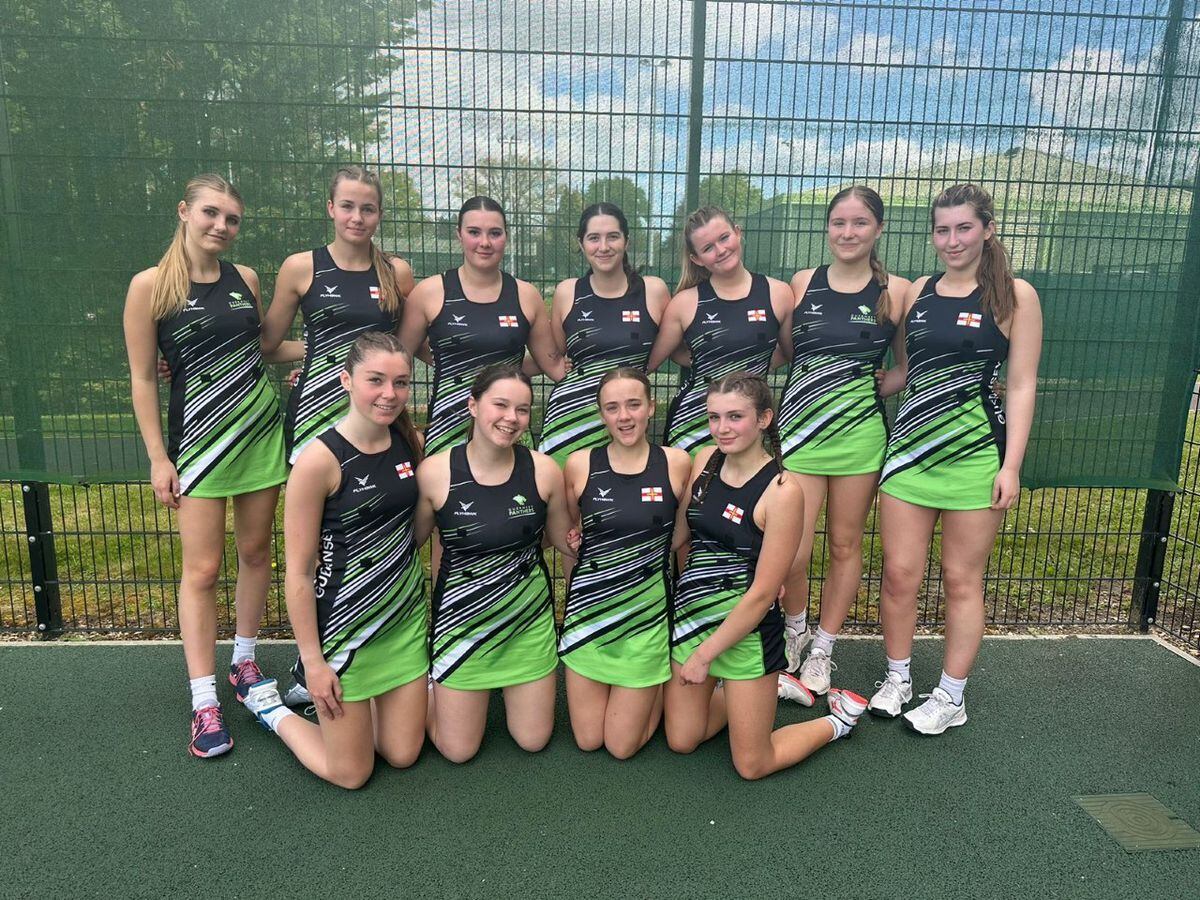 Back row, left to right: Taylor Callanan, Mya Colley, Erin Sullivan (C), Charlotte Duquemin, Evie Robinson, McKenzie Rich, Victoria Yabsley (VC).Front row, left to right: Olivia Cotterill, Demi Young, Harriet Savident (VC), Sophie Taylor. (32101778)