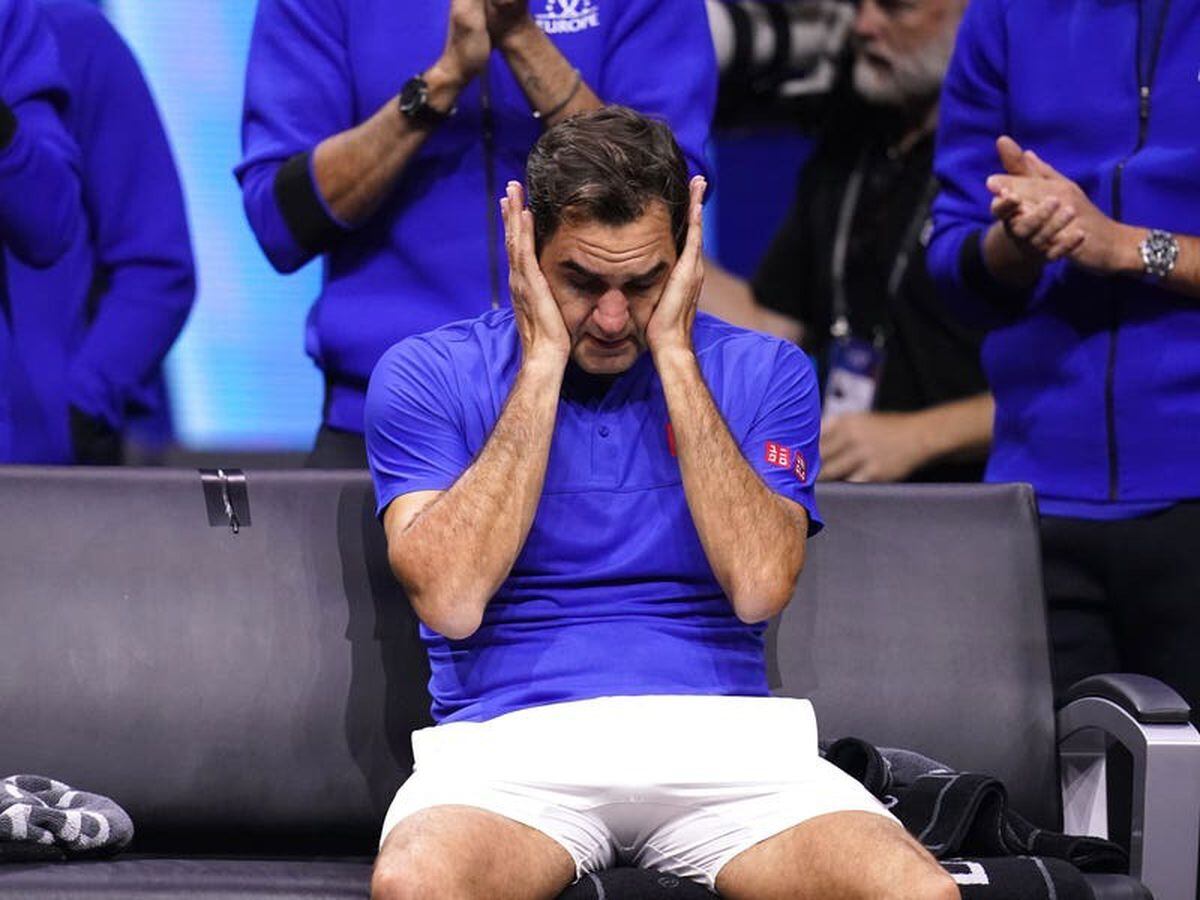 Roger Federer emotional as he bids farewell to professional tennis