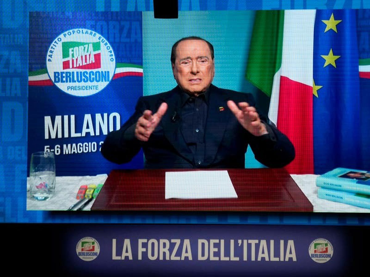 Silvio Berlusconi makes first public statement since being admitted to hospital