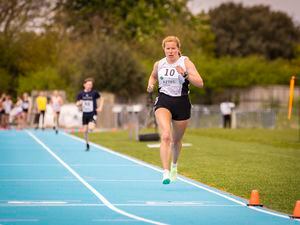 Picture by Sophie Rabey.  30-04-23.  Round two of Track & Field Series at Footes Lane.  Athletics Action.. (32063506)