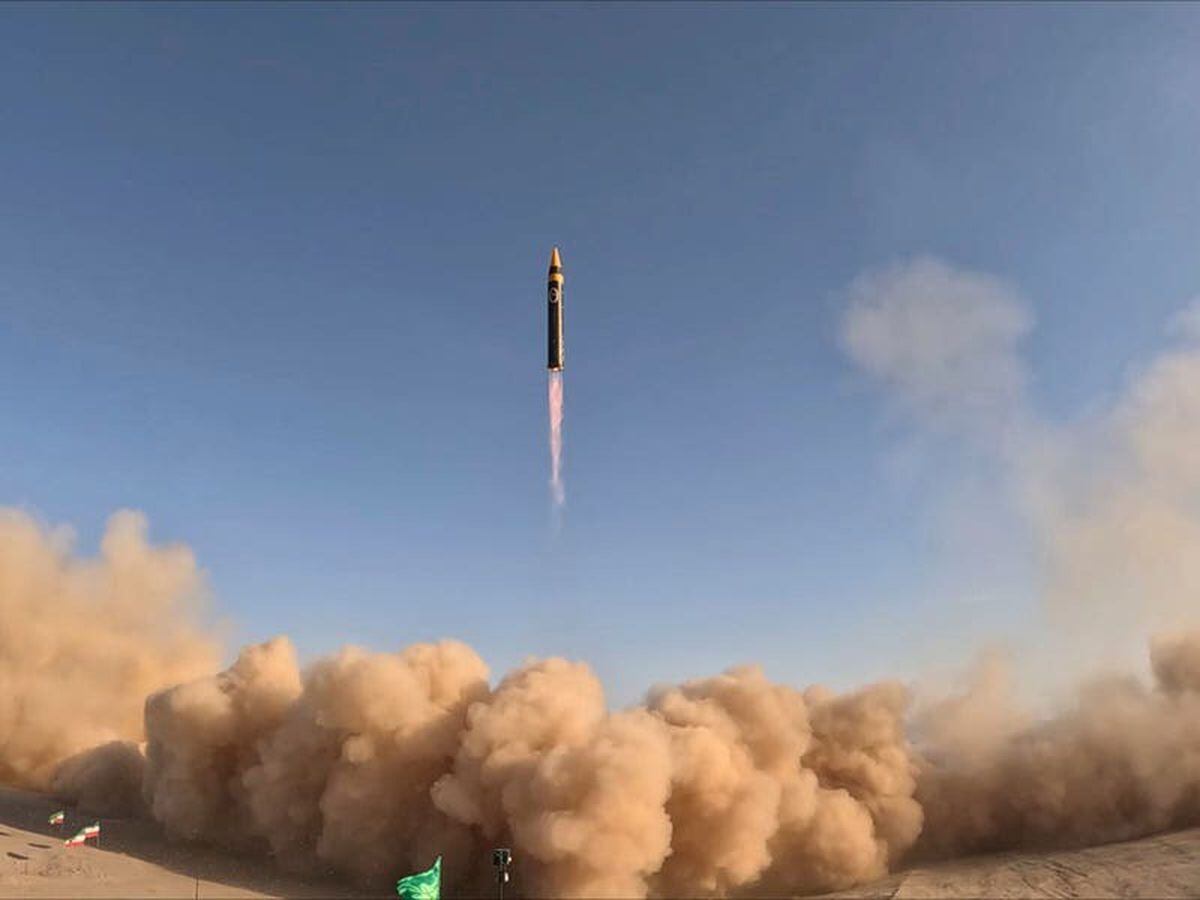 Iran unveils latest version of ballistic missile