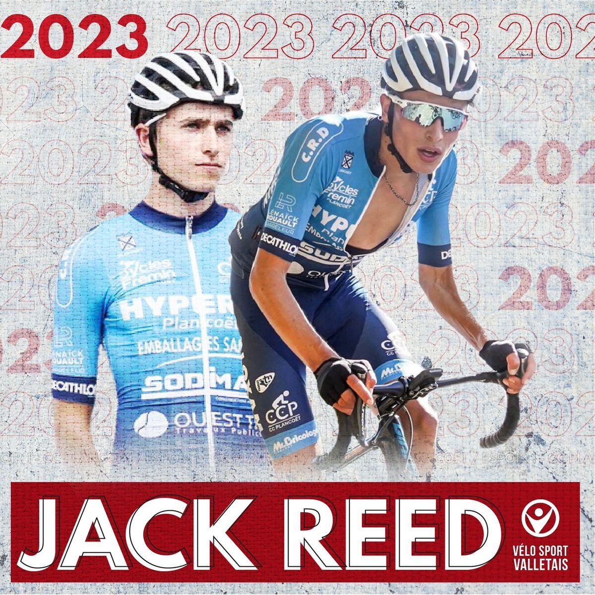 Velo Sport Valletais have announced Jack Reed on their roster for next year. (31283903)