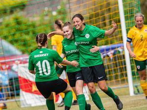 Guernsey lost all three Island Games matches, including this one against Ynys Mon, but the island’s women’s footballers have been given a boost by the formation of Guernsey FC Women. (Picture by Sophie Rabey, 32298432)