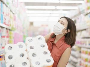 Don't act like a doomsday prepper, leaving the shelves bare for the vulnerable who can’t stretch their pension to go long on toilet rolls. (MBLifestyle/Shutterstock)