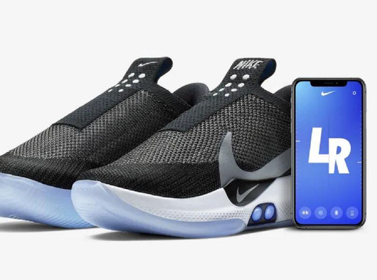 Nike unveils self-lacing shoes from a smartphone | Press