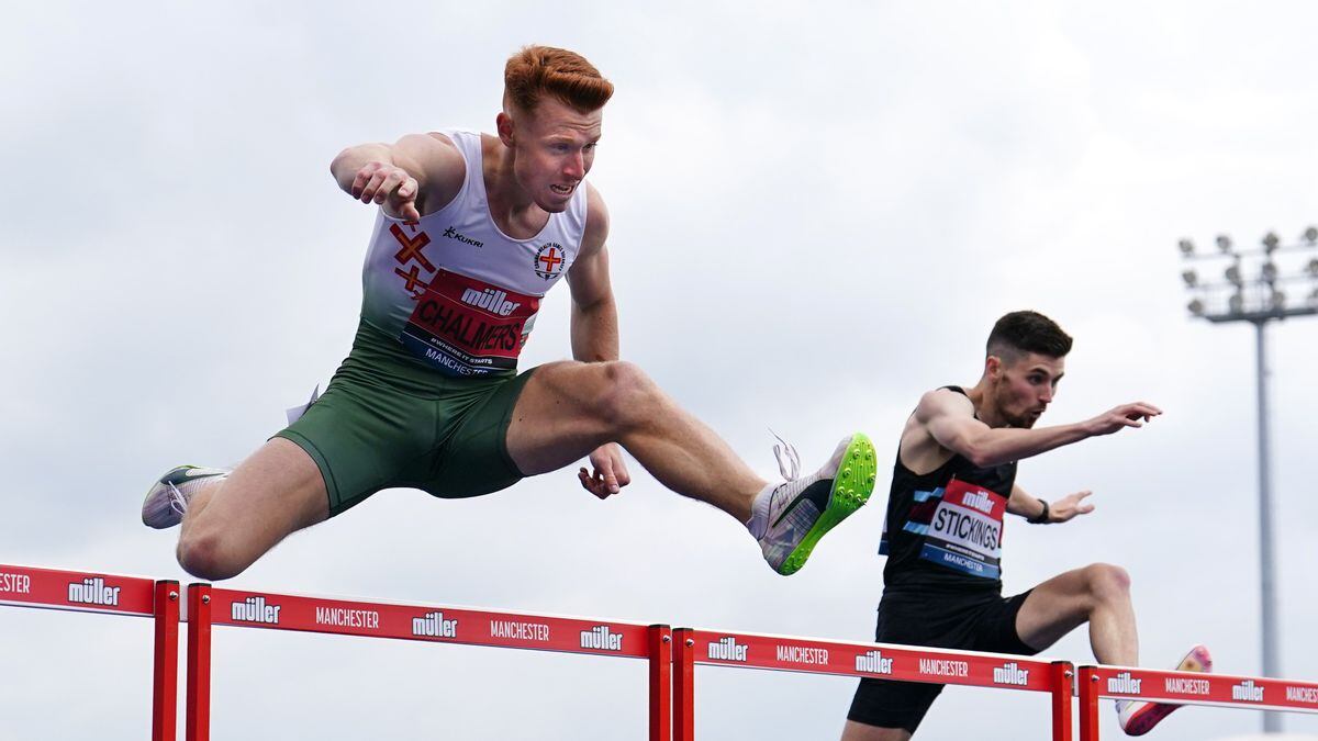 Alastair Chalmers won his third successive national 400m hurdles title in Manchester. (Picture by PA Images, 30969127)