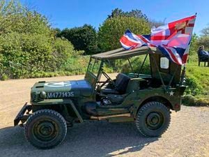 A Jeep was taken to Sark for its Liberation Day by the Guernsey Military History Company. The use of cars is not normally allowed in the island.