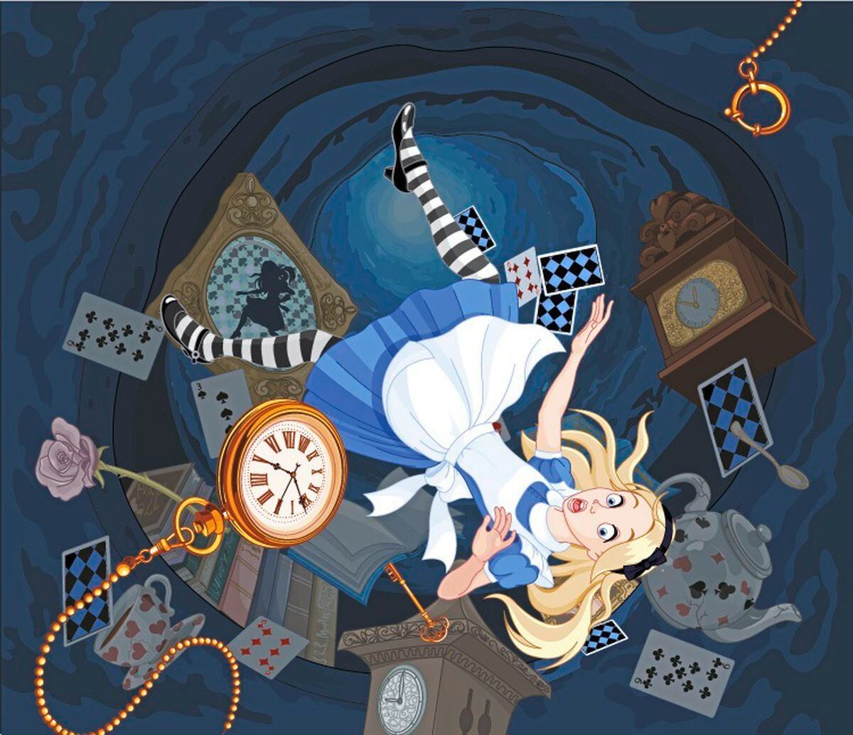Alice in Wonderland illustration. (Pushkin/Shutterstock) (29902407)