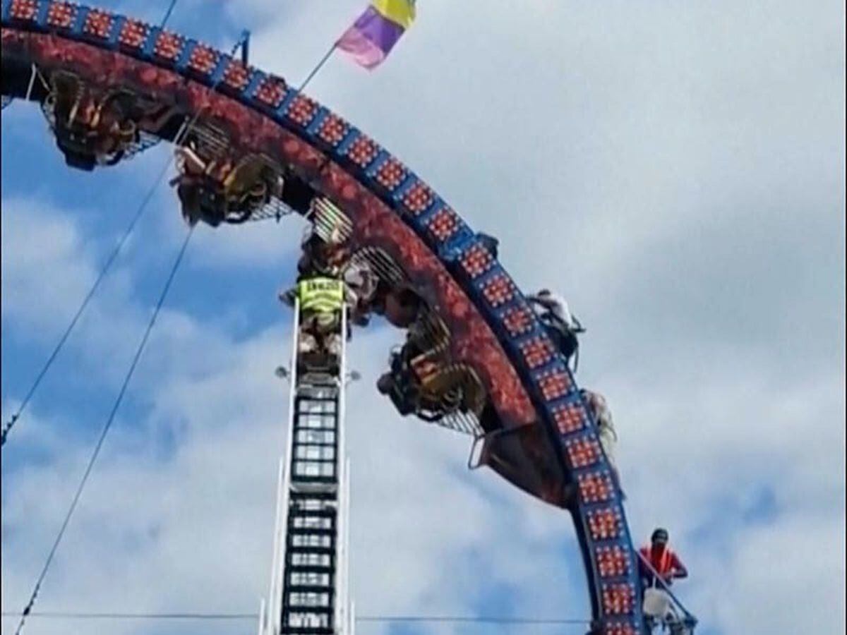 Riders Trapped Upside Down For Hours On Rollercoaster | Guernsey Press