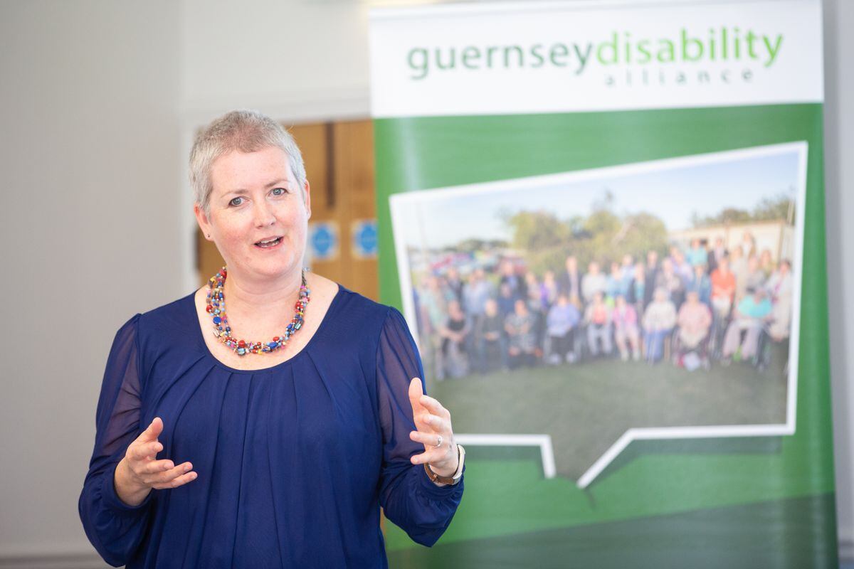 Karen Blanchford has recently become the general manager of Grow and has worked for the Guernsey Disability Alliance. (Picture by Peter Frankland, 31437089)
