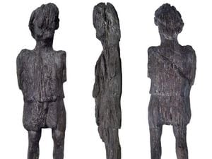 Rare Roman wooden figure uncovered by HS2 archaeologists in Buckinghamshire