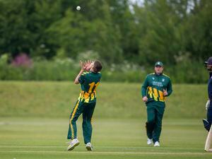 Picture by Luke Le Prevost. 31-05-23..T20 cricket action at the KGV - Guernsey XI v MCC. (32168214)