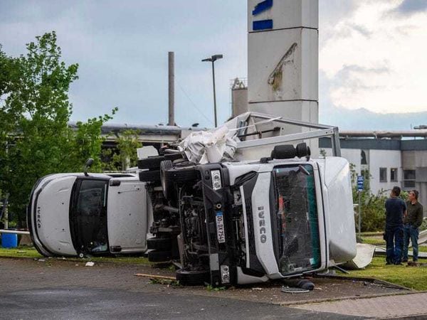 German storm generated three tornadoes, says weather service