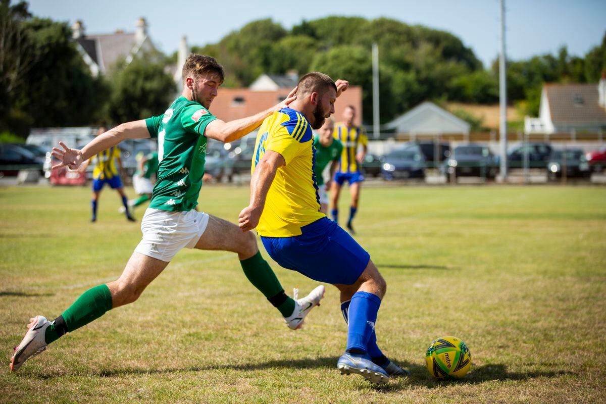 Two weeks after playing their first pre-season friendly against Stanfeld, GFC return to the Corbet Field this afternoon to face Hartley Whitney. (Picture by Luke Le Prevost, 31043121)