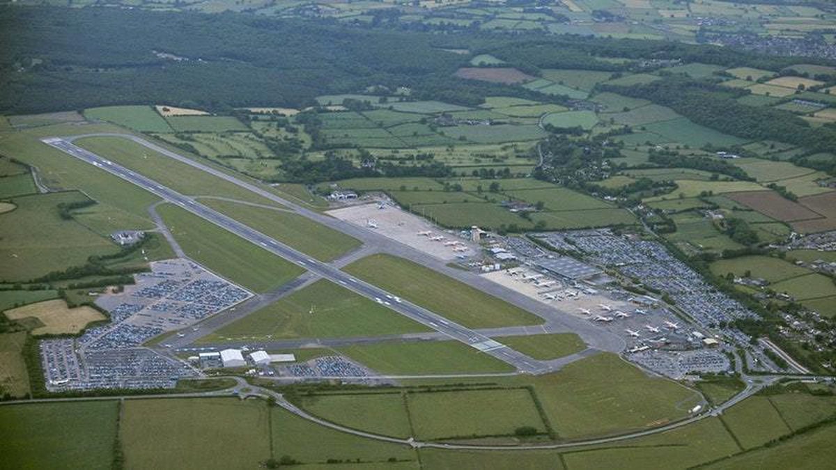 Bristol Airport flights halted after plane comes off runway Guernsey