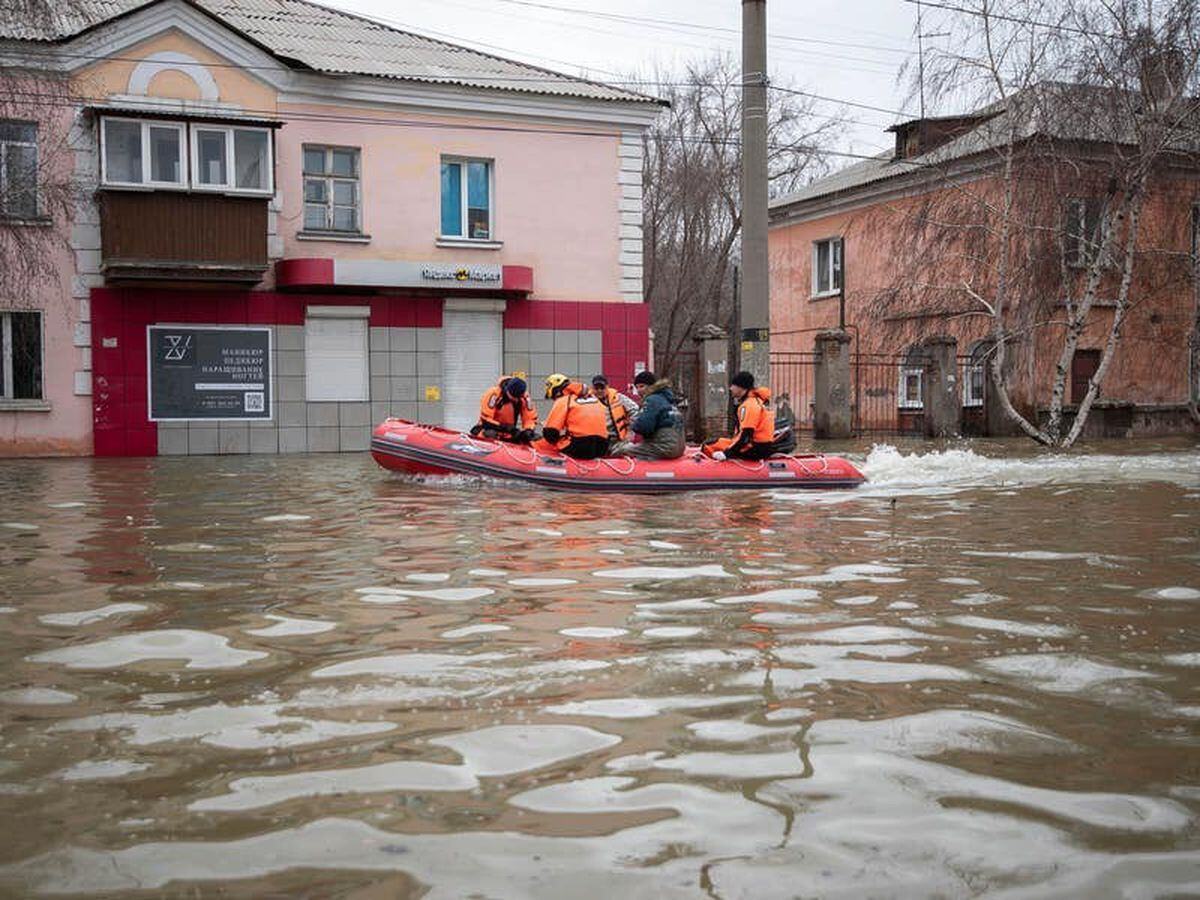 Russians Stage Rare Protest After Dam Bursts And Homes Flood Guernsey