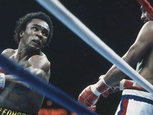 Boxing legend Sugar Ray Leonard, seen here in a fight against Roberto Duran, will visit Guernsey on Friday to talk about his career and raise funds for Guernsey Mind and his own foundation.