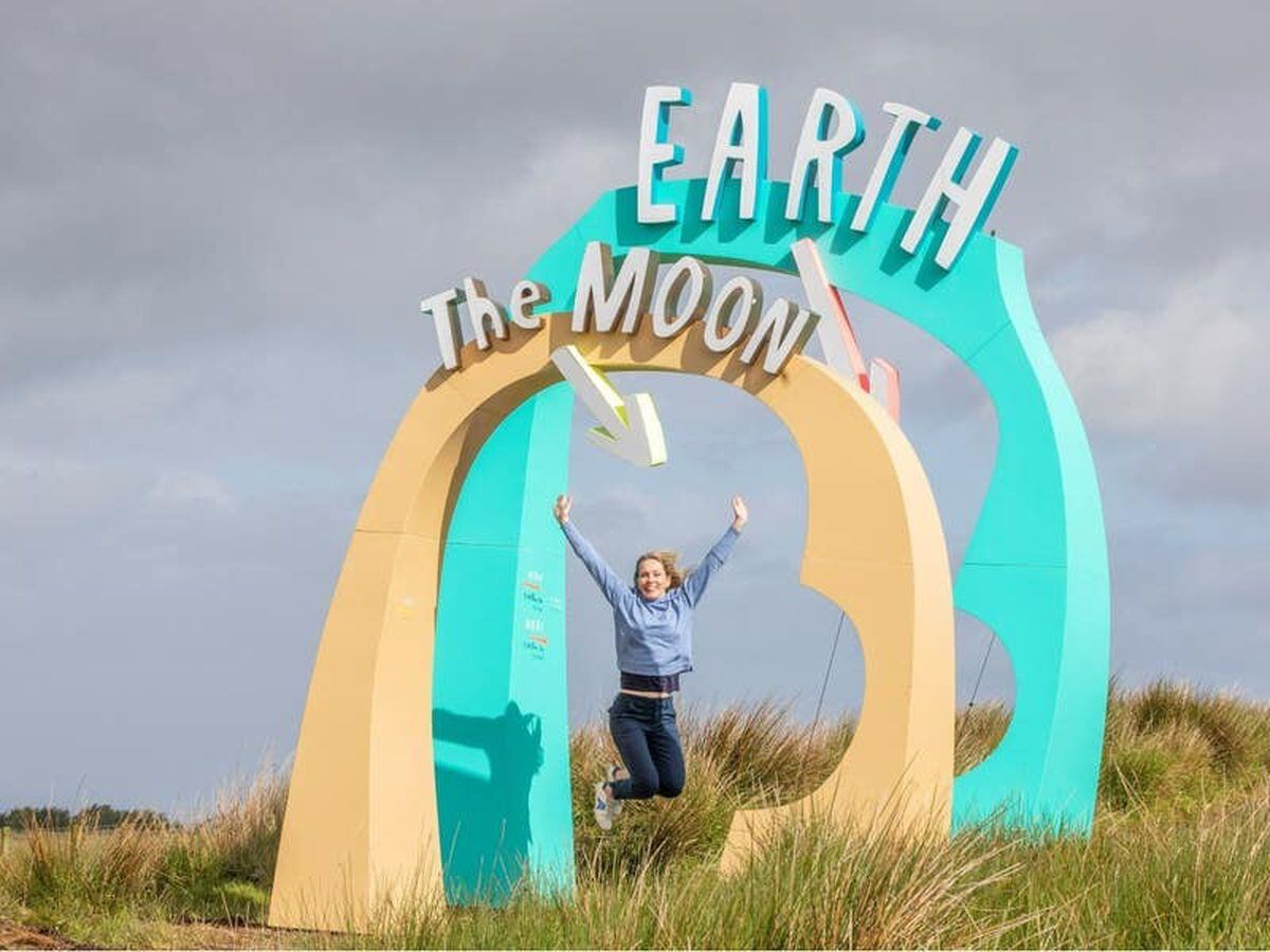 Scale model of solar system installed in Belfast hills