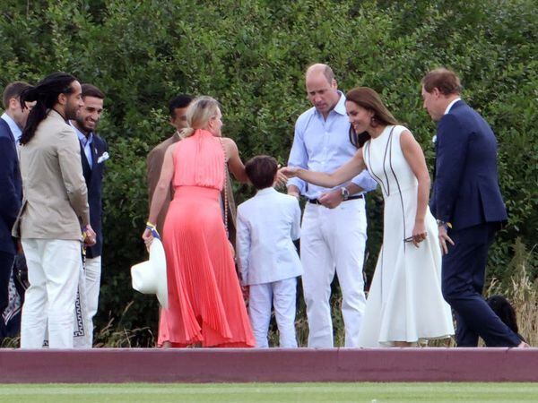 William and Kate join guests for Royal Charity Polo Cup