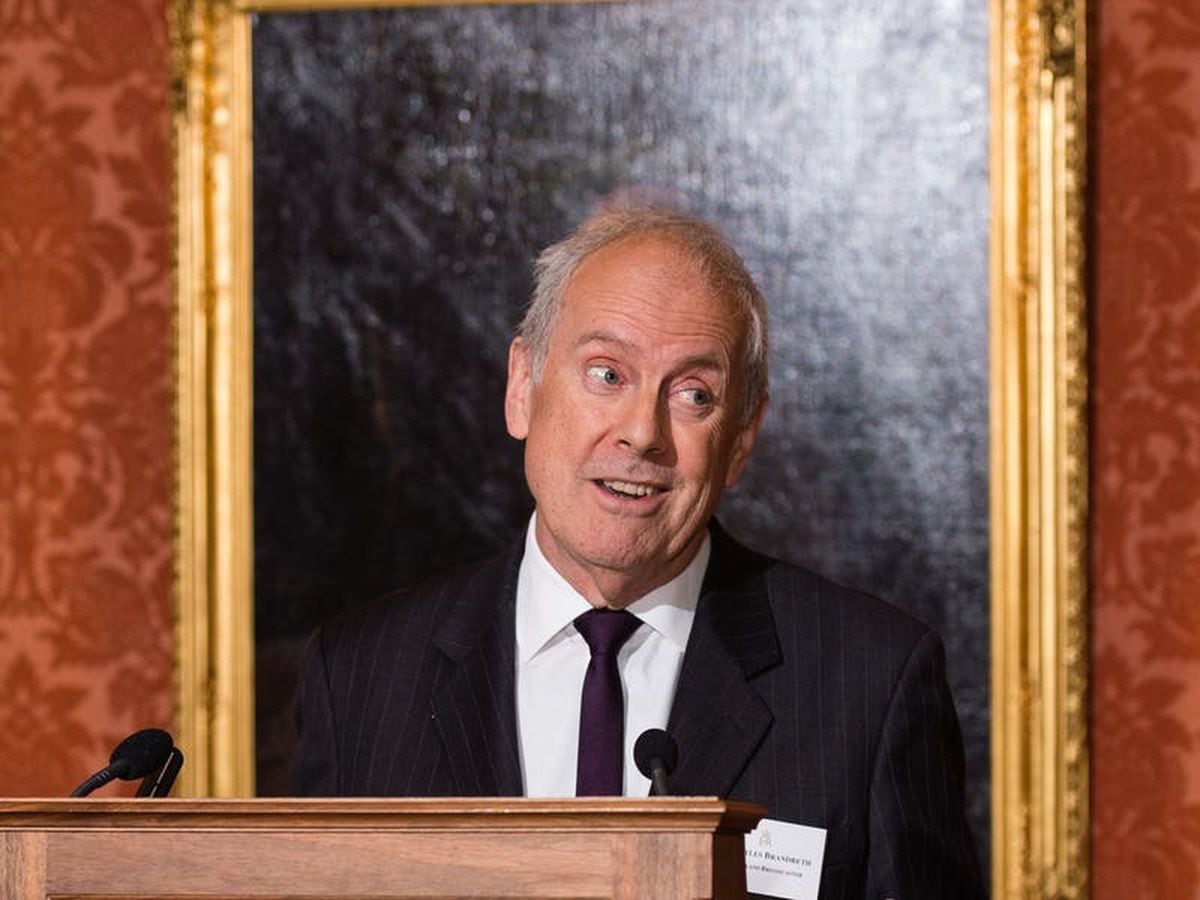 Not-so-funny bone: Giles Brandreth praises ‘ace’ NHS staff after breaking arm