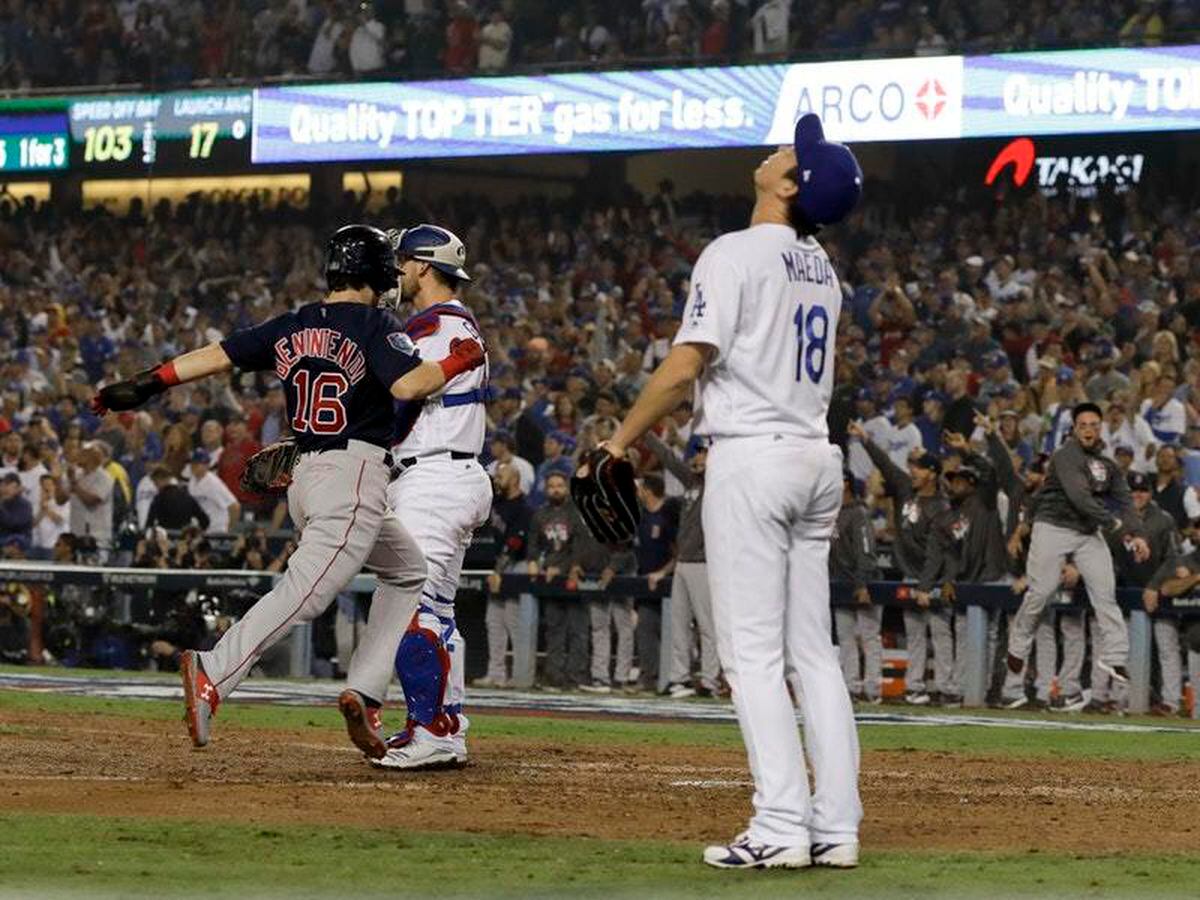 Steve Pearce rallies Red Sox past Dodgers 9-6 for 3-1 Series lead