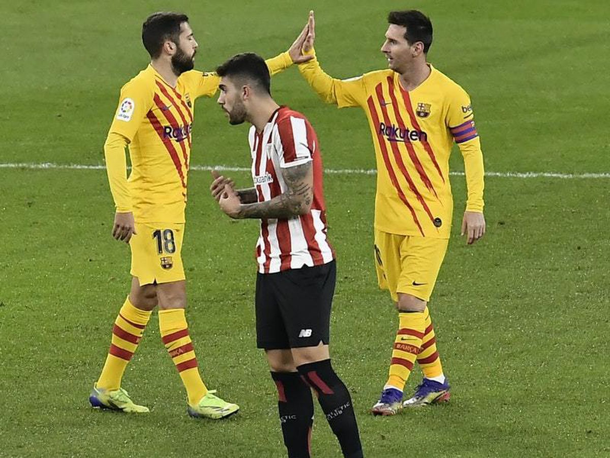 Lionel Messi Strikes Twice As Barcelona Beat Athletic Bilbao | Guernsey ...