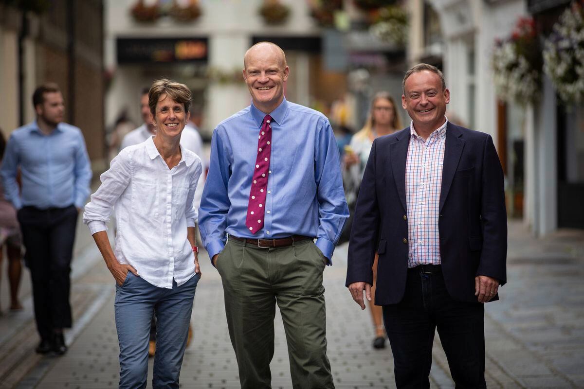 Heidi Soulsby, Gavin St Pier and Lyndon Trott, have set up a political ‘group’ ahead of the 2020 election. (Picture by Peter Frankland, 28591071)