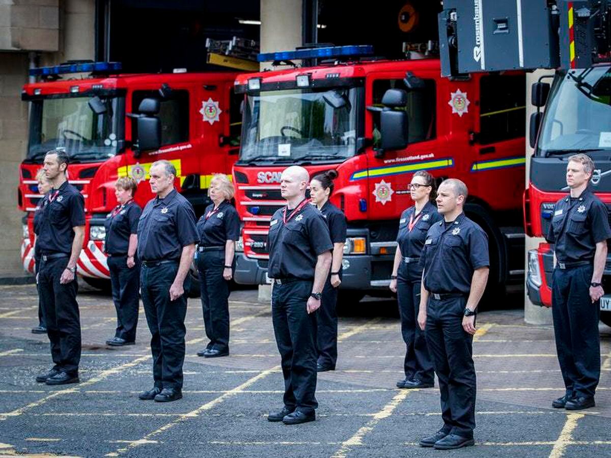 In Pictures Tributes paid to firefighters lost in line of duty