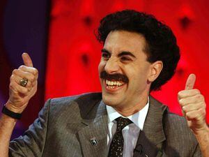 Sacha Baron Cohen channels Borat to wish wife Isla Fisher happy birthday