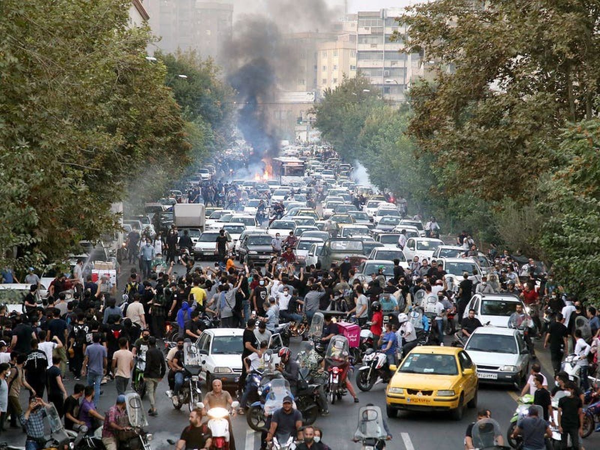 At least 26 killed in protests after woman’s death, Iranian state TV suggests