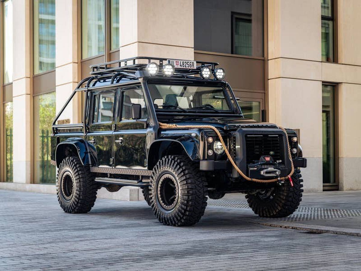 Land Rover Defender SVX from James Bond’s Spectre is being sold