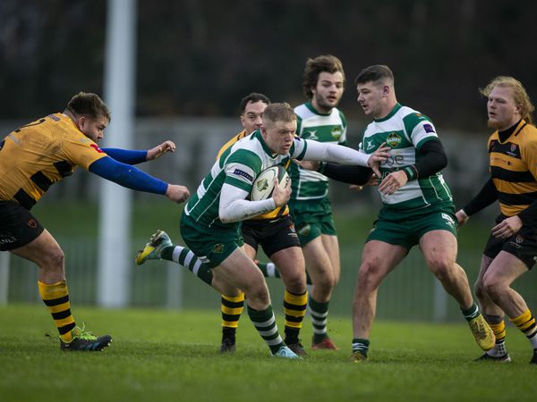 Picture by Luke Le Prevost. 03-12-22..Rugby action at Footes Lane - Guernsey Raiders v Canterbury. (31551791)