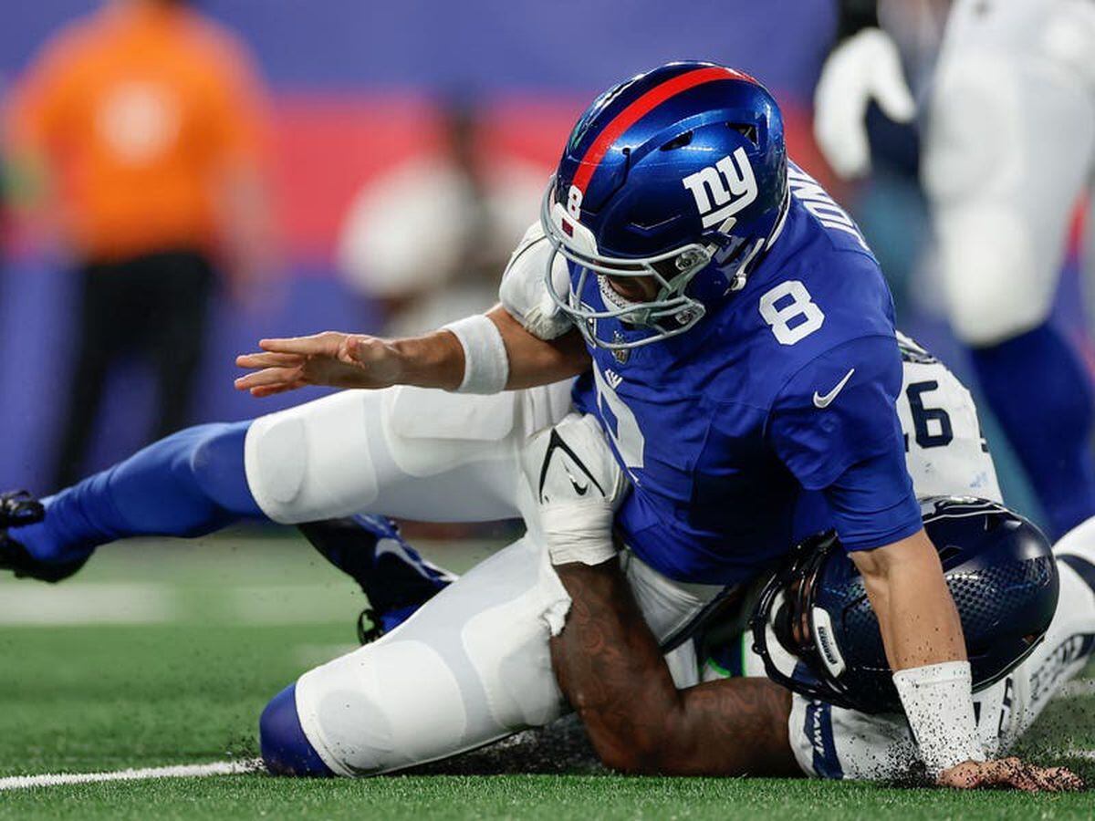 Daniel Jones sacked 11 times as Seattle Seahawks rout New York Giants, NFL