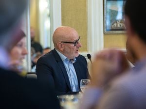 OSA chairman Nick Graham took part in a panel discussion on the recruitment crisis at the Chamber of Commerce lunch in October. (Picture by Peter Frankland, 30303371)
