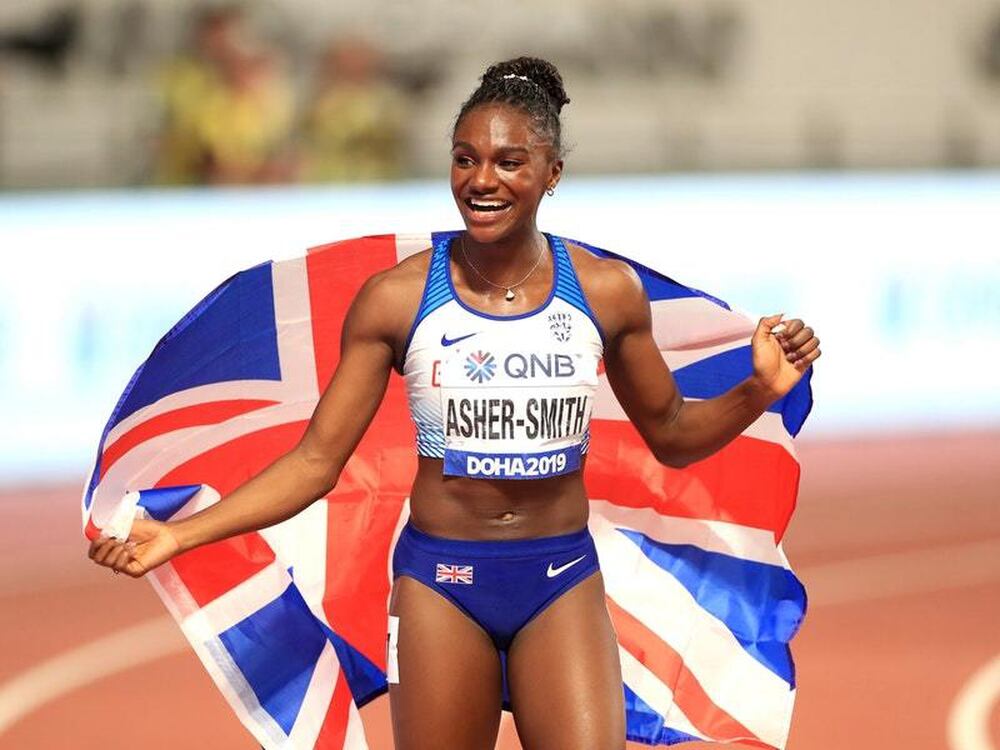 Doha Star Dina Asher Smith Revels In A Golden Moment Two Years In The Making Guernsey Press 