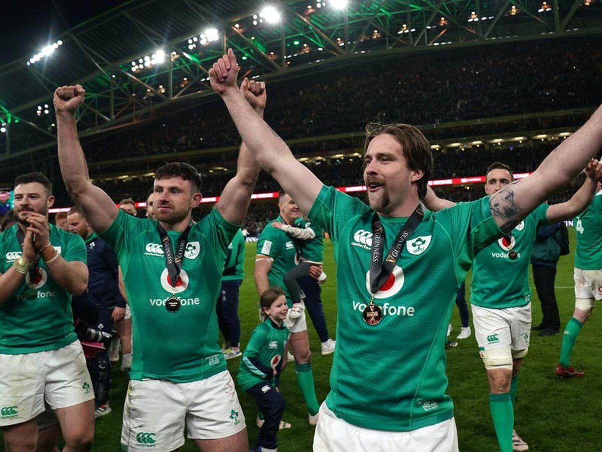 Mack Hansen hails Andy Farrell’s motivational skills as Ireland win Grand Slam