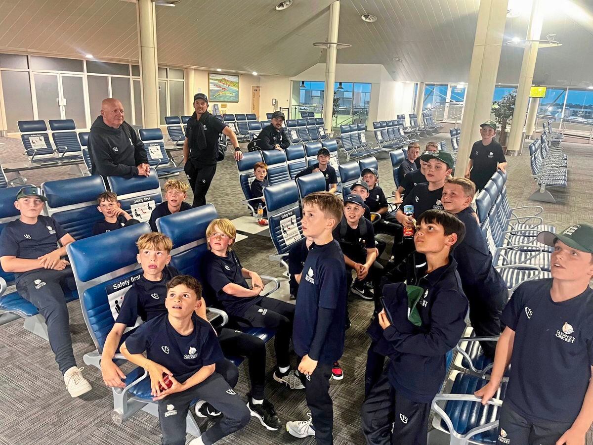 Junior cricket teams stranded in Jersey