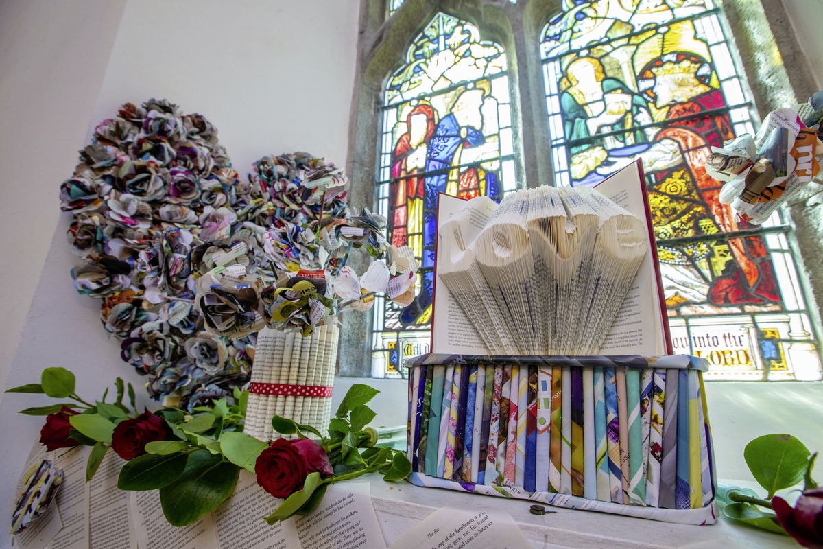 ‘Read all about it’ at St Saviour’s flower festival Guernsey Press