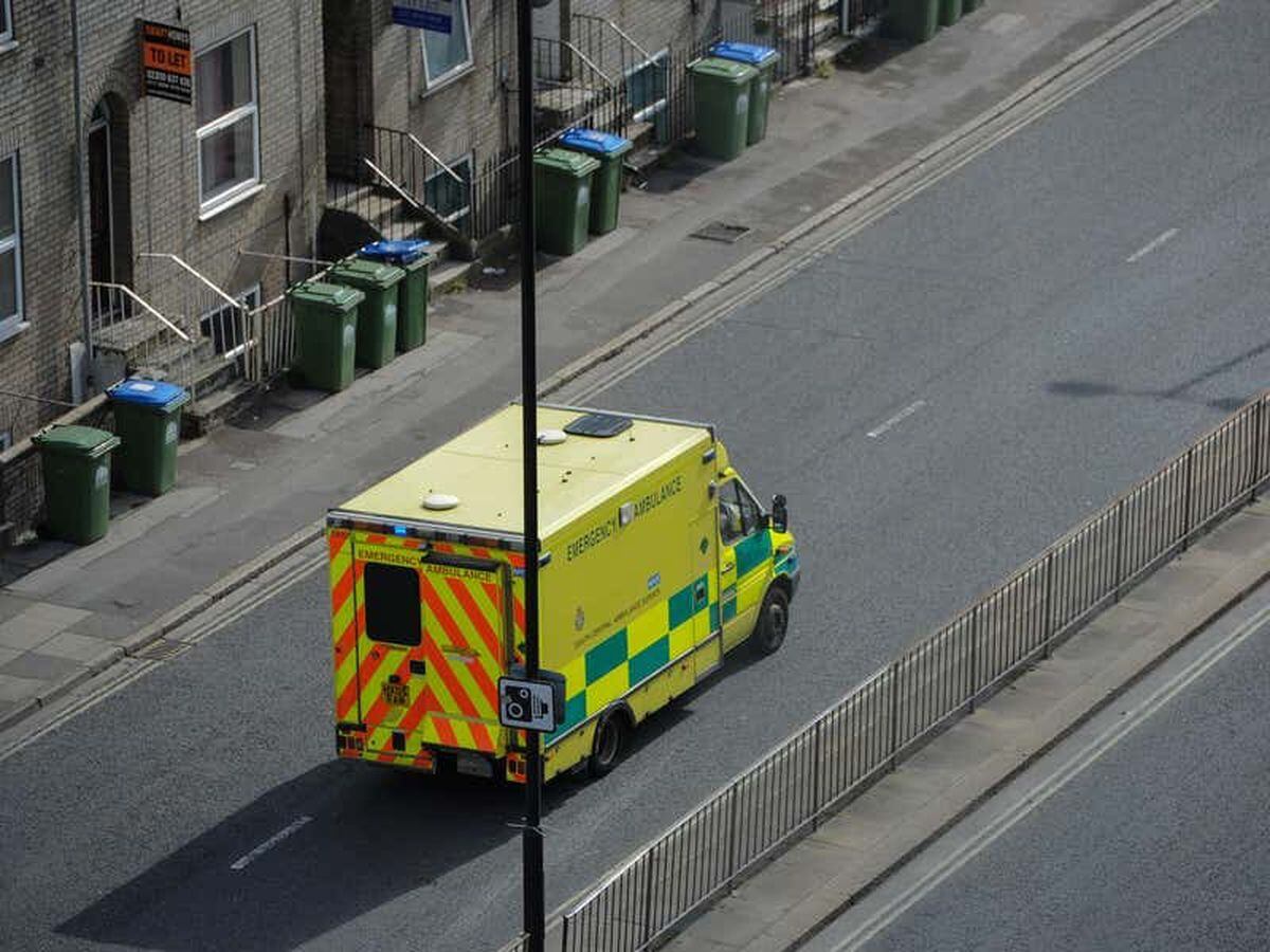 Man causes ambulance crash after trying to hack paramedic’s ear off with cleaver