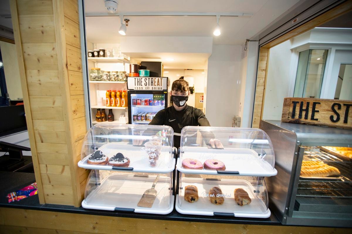 Nathaniel Smith from The Streat. Coffee shops and sandwich bars have found business quiet during the work from home restrictions which come to an end today. (Picture by Luke Le Prevost, 30416995)