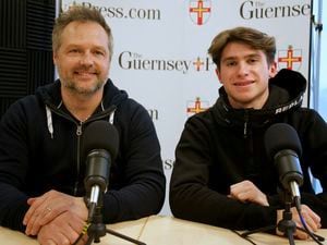 Andy and Seb Priaulx as special guests on the Guernsey Press Sport Podcast..Picture by Tony Curr, 06-01-22. (30380997)
