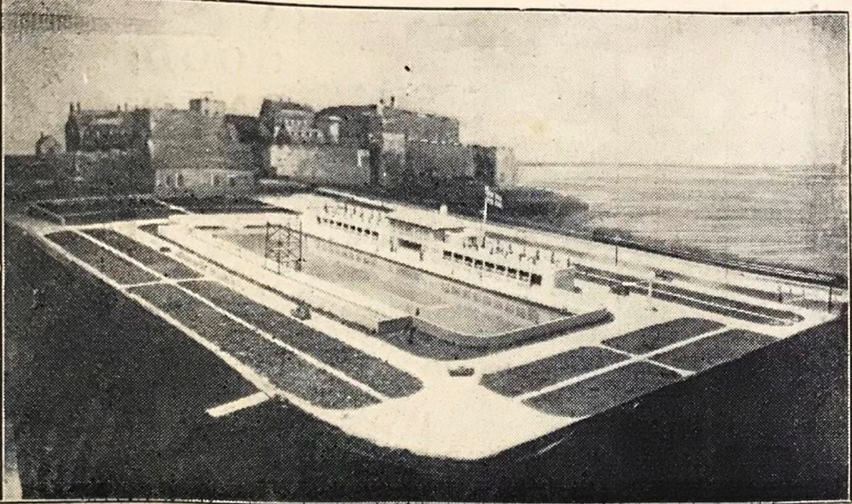 The Arnold scheme: Plans for a lido, which would have spelled the end as La Valette, were grand and rejected. (25615010)