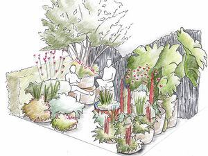 Still Garden illustration by Jane Porter. (30697839)