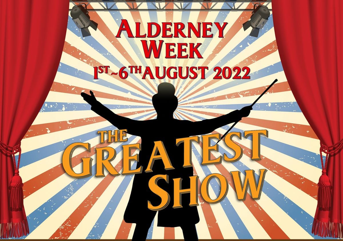 A publicity poster for Alderney Week.  (31041257)