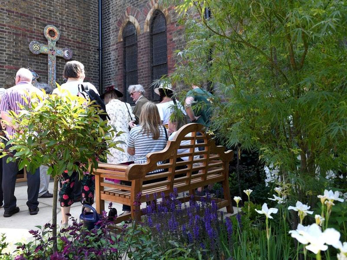 Grenfell Tower Memorial Garden Unveiled In Shadow Of Ruined Block