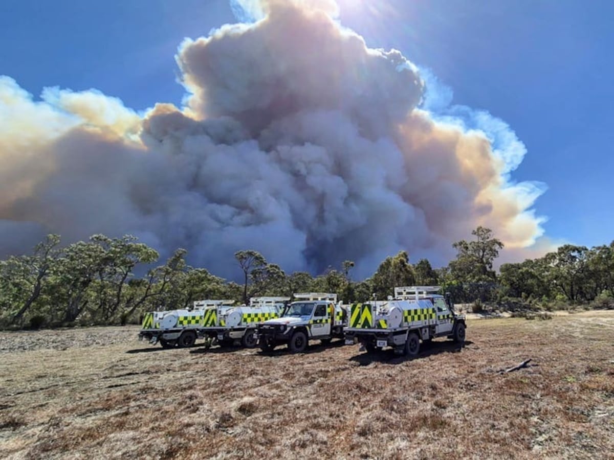 Heatwave sparks warning of potentially devastating wildfires in Australian state